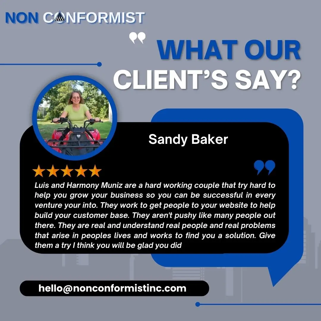 Sandy Bakers testimonials