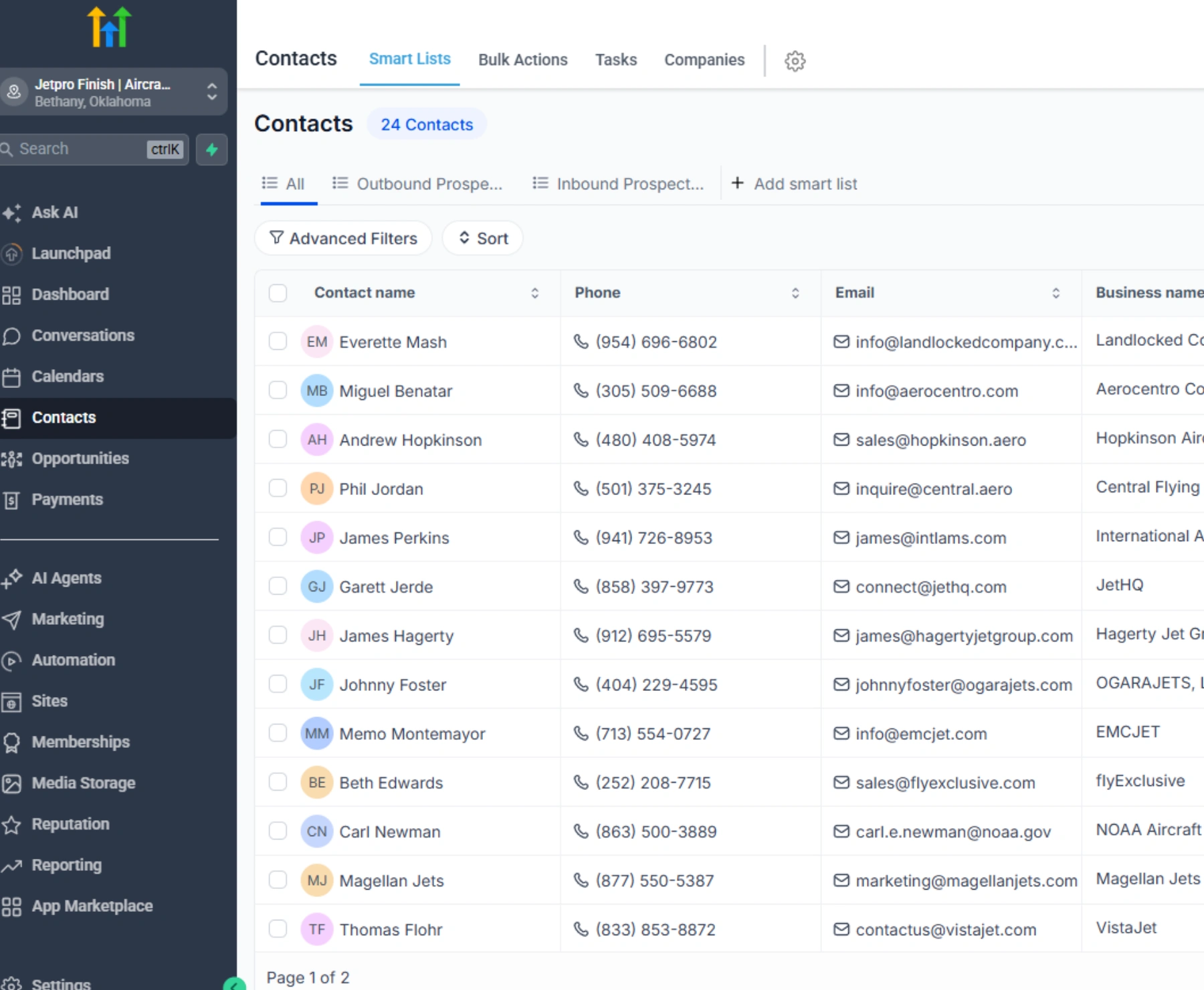Lead follow-up automation showing email and SMS sequence steps